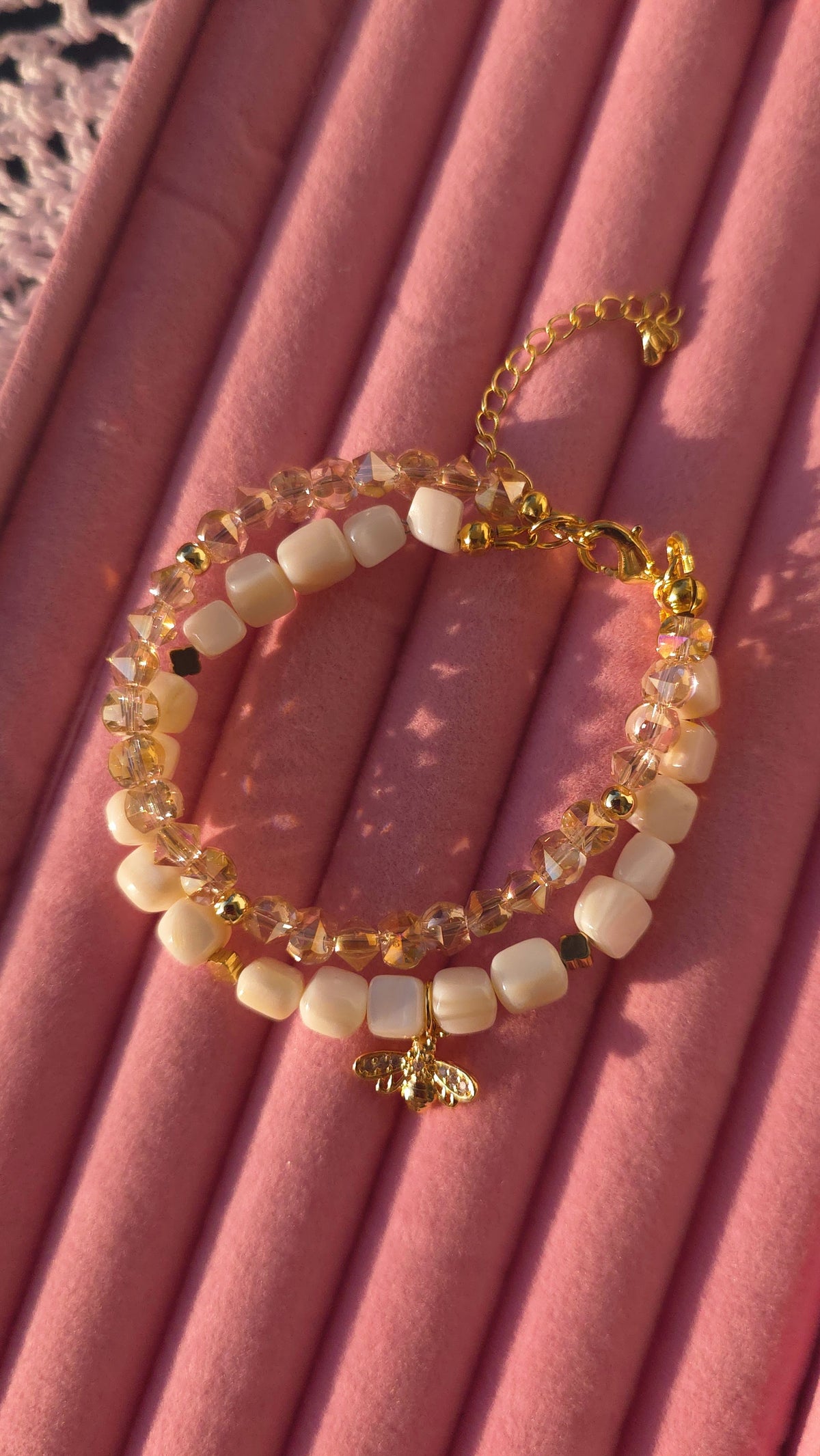 Queen Bee Crystal Bracelet