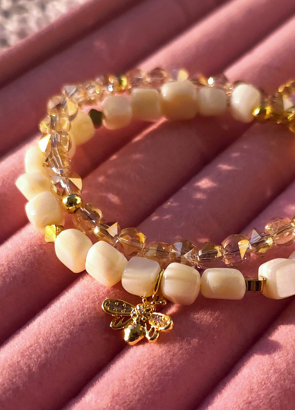 Queen Bee Crystal Bracelet