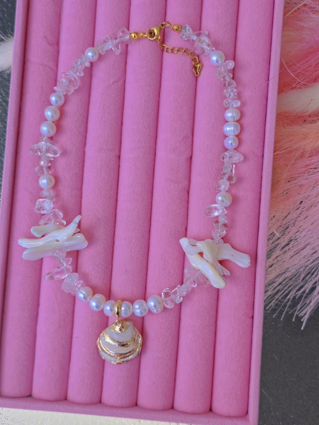 Shell Bloom Necklace